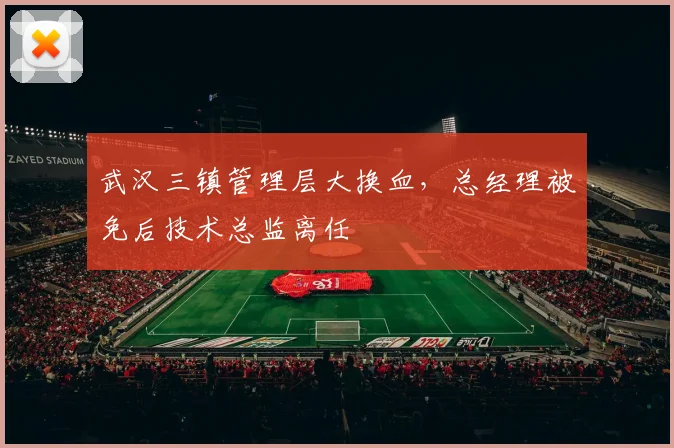 武汉三镇管理层大换血，总经理被免后技术总监离任